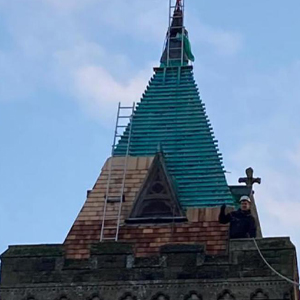 Dawson Steeplejacks restoration works